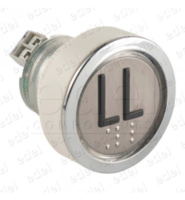 111SNB000224 PUSH BUTTON JMT SNB 1NO LIGHT 24V  BLUE LED  LL