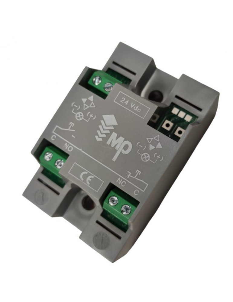 PULS. MP COMPAC T BRA. CON PILOTO 24V ROJO -1