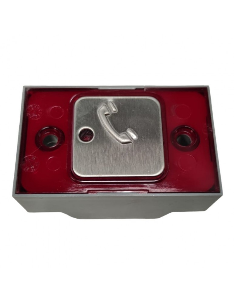 PULS. MP COMPAC T BRA. CON PILOTO 24V ROJO TLF