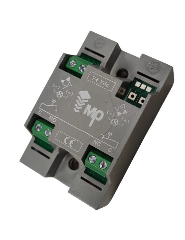 PULS. MP COMPAC T BRA. CON PILOTO 24V ROJO 4
