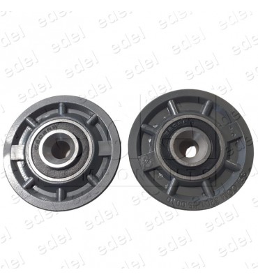 KIT 2 RUEDA SELCOM REENVIO CABLE SINCRO.64MM