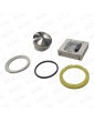 BPCVF34MR.00 PUSH BUTTON DMG BP PANZER RED LIGHT INOX