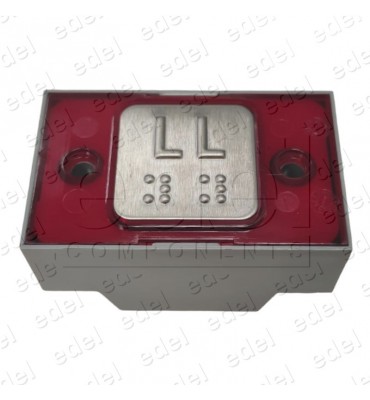 PULS. MP COMPAC BRA COR 1C 24V ROJO (LL) RELIEVE