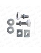 960679 KIT COMPLETO RUEDA Y EJE CERRADURA SCHINDLER T11/82/C11/83 ( 2 UNIDADES )