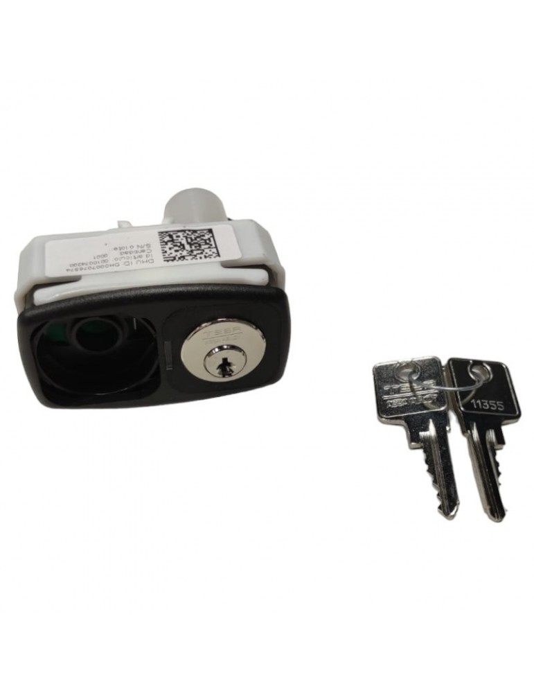 10074200 PULSADOR THYSSEN PM-4 C/LLAVE 11355 LED AZUL