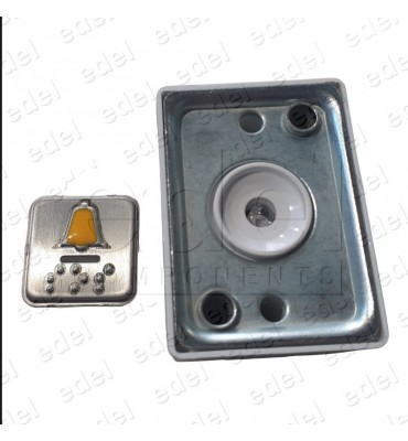 PULSADOR CEHAM COMPLETO SP ALARMA LUMINOSO CENTRAL 2NA
