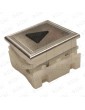 PULSADOR THYSSEN SMC-BST CMC AZUL FLECHA