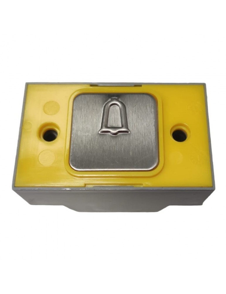 R2172PTBCAL00 PULSADOR MP COMPAC SIN BRAILLE COR. SIN LUMINOSO CONFIGURABLE ALARMA
