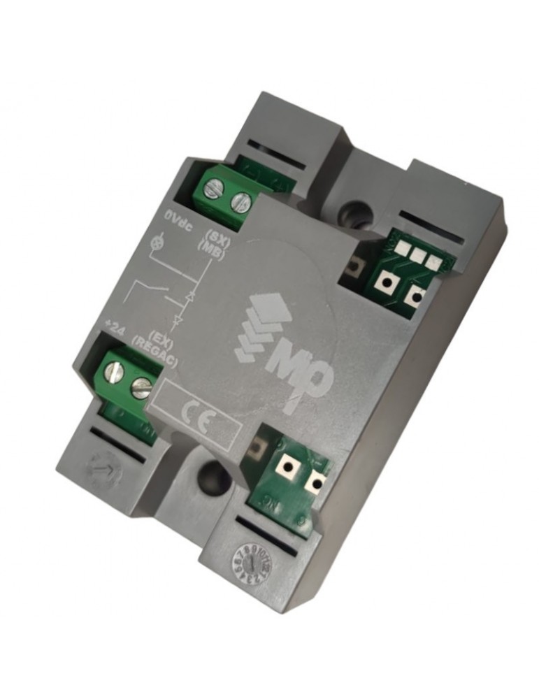 R2172PTBCAM04 PUSH BUTTON MP COMPAC BRA COR 1C 24V BLUE SEC. (4)