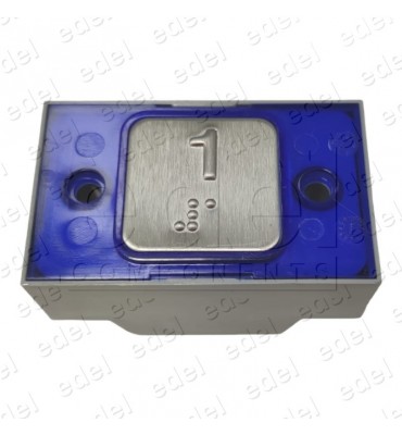 R2172PTBCAM01 PUSH BUTTON MAC PUARSA COMPAC BRAILLE COR 1C 24V BLUE SEC. (1)