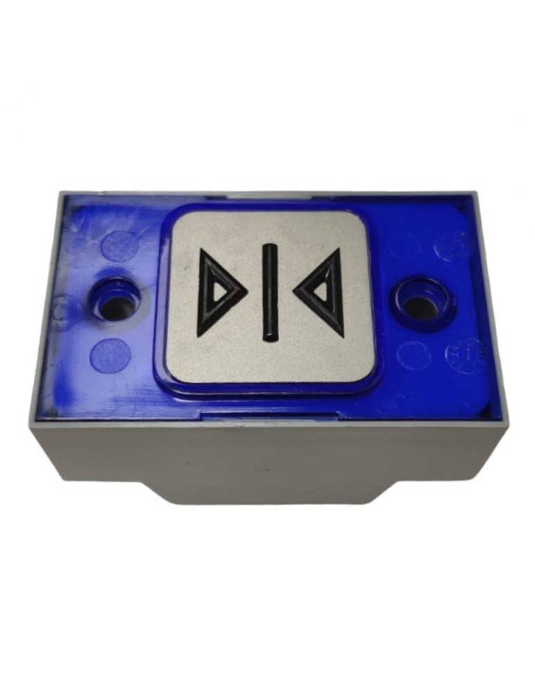 R2172PTBCAY50 PUSH BUTTON MAC PUARSA COMPAC BRAILLE COR 1C 24V BLUE  CLOSE-DOORS