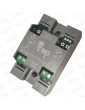 R2172PTBCAY50 PULSADOR MAC PUARSA COMPAC BRAILLE COR 1C 24V AZUL CIERRA-PUERTAS SOBREINYECTADO