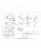SOPORTE ALUMINIO MACLA 90X90 PARA FSUG IGCUL09IG