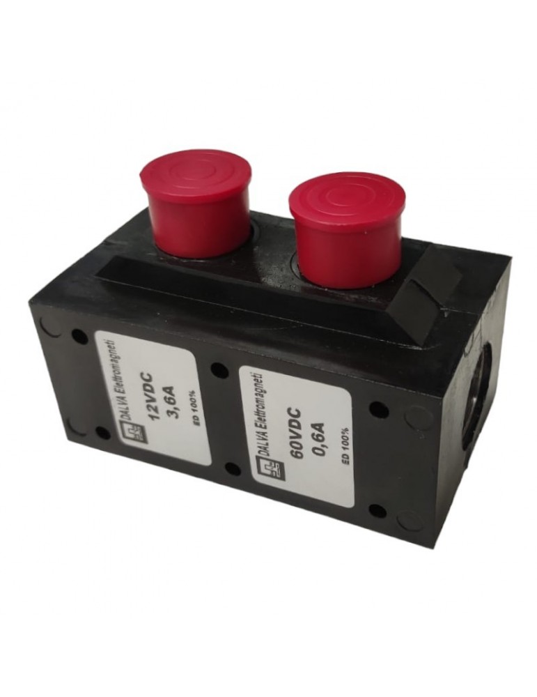 BOBINA DOBLE OMARLIFT 60/12 VDC 36W