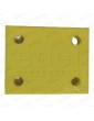 COZ08CR95 GUIADOR / PASTILLA CABLE RIGIDO DE 8 (1 UNIDAD ) 60X48X10MM