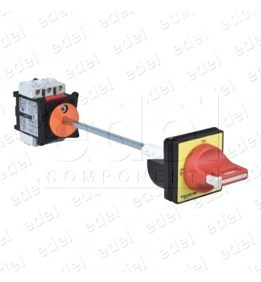 INTERRUPTOR SELECTOR ROJO 3P 63A SCHNEIDER VCCF3