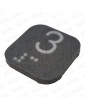 CARATULA PULSADOR THYSSEN PM-6 ( 3 ) BRAILLE