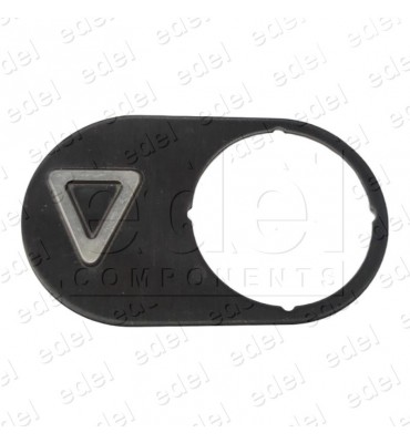 CBBN30R00_FRD LABEL DMG BRUTUS BLACK ARROW DOWN