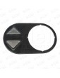 CBBN30R00_FD PLACA DMG BRUTUS BLACK FLECHA DOBLE