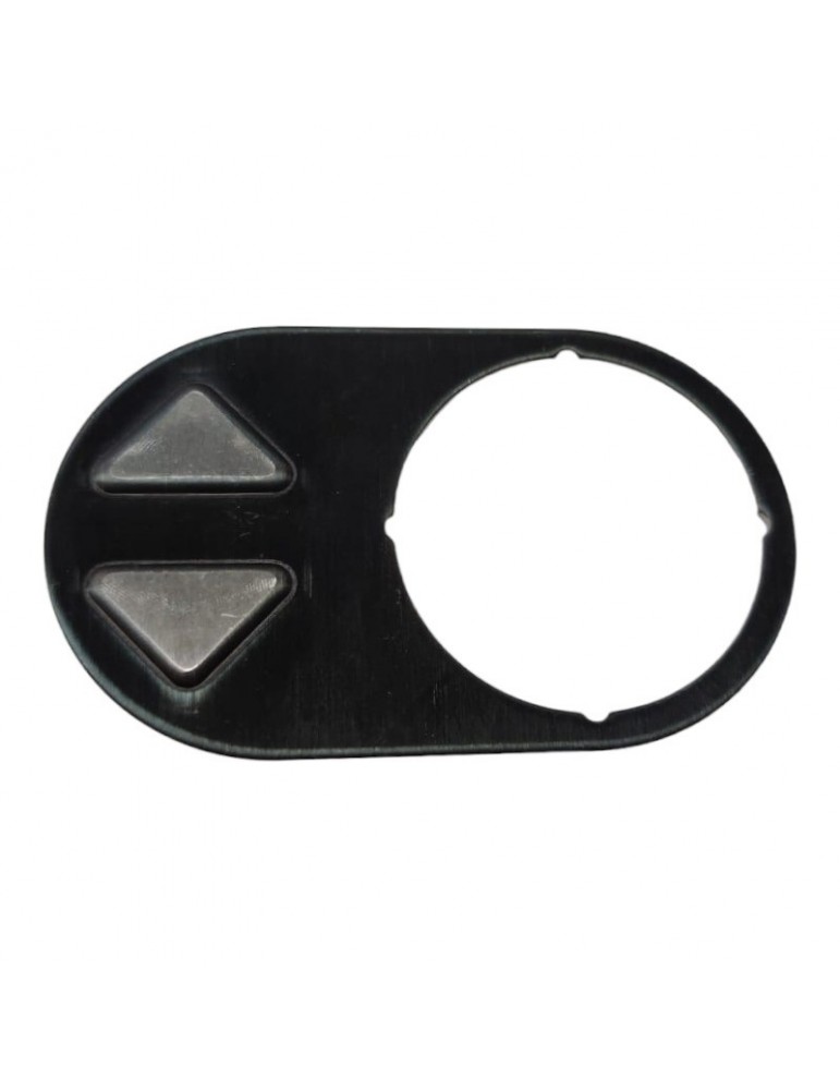 CBBN30R00_FD  PLAQUE DMG BRUTUS BLACK  FLÊCHE DOUBLE
