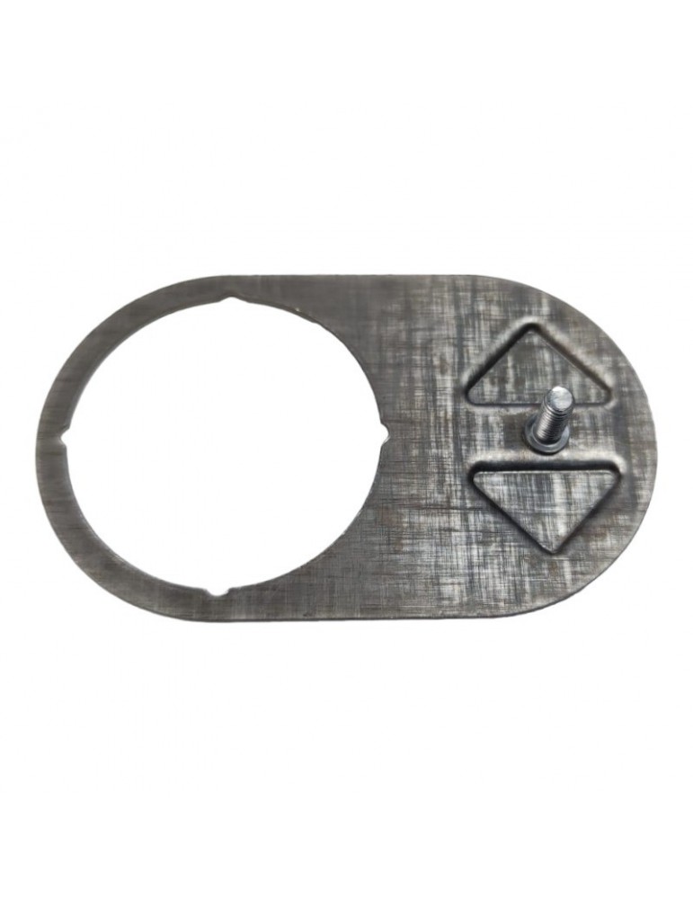 CBBN30R00_FD  PLAQUE DMG BRUTUS BLACK  FLÊCHE DOUBLE