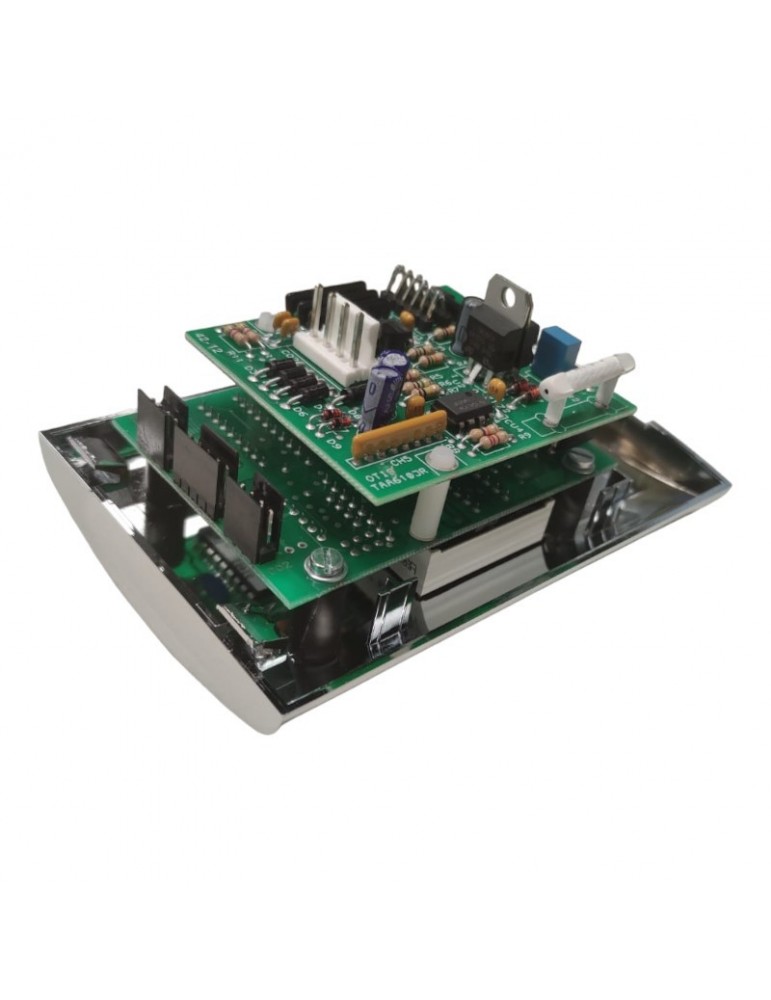 TBA23600F4 CONJUNTO MARCO+VISOR+PLACAS DISPLAY OTIS HPI CROMO