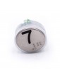 PUSH BUTTON VEGA VENUS  RED LIGHT 12/24V 7