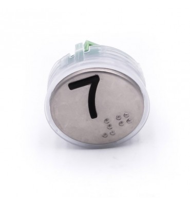 PUSH BUTTON VEGA VENUS  RED LIGHT 12/24V 7