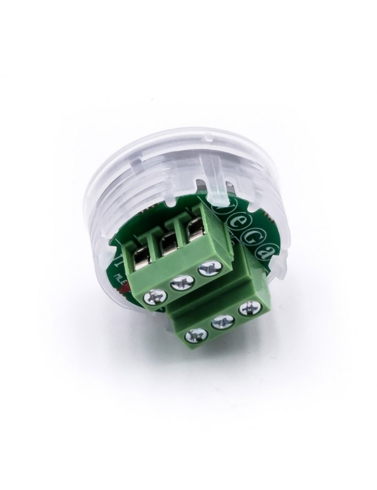 PUSH BUTTON VEGA VENUS  RED LIGHT 12/24V 7