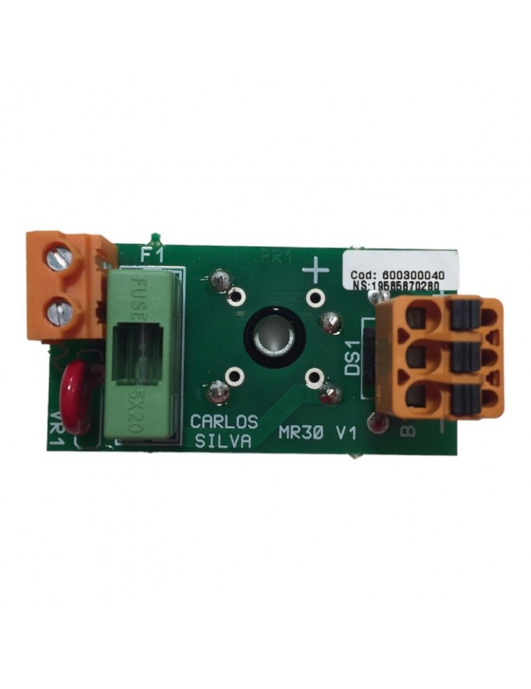 MRP30 PLACA CARLOS SILVA RECTIFICADOR CON FUSIBLES 10A 400V