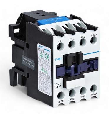 CONTACTOR CHINT AC3 25AMP 2NO+2NC 230VCA