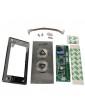 9302226-3 BOTONERA PISO ORONA MB ARCA II COMPLETA 2 PULSADORES DMG BLS INOX LISO 24V + EXTENSIÓN 1