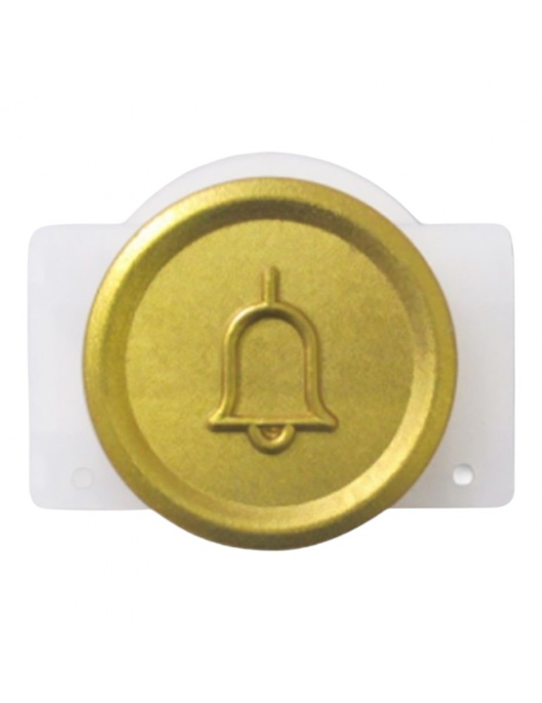 KM720208G01 CARATULA PULSADOR KONE METÁLICO E-LINE (ALARMA)