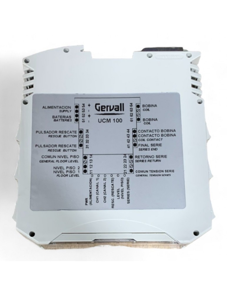 MÓDULO ELECTRÓNICO GERVALL MONITORIZACIÓN LIMITADORES UCM (NUEVA ITC)
