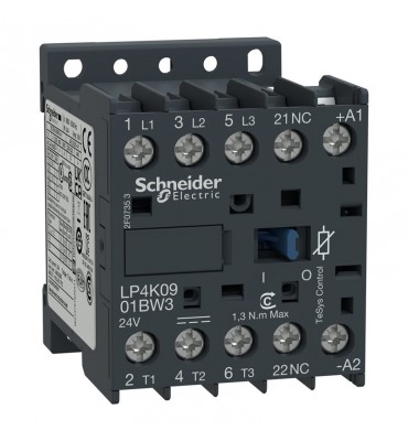 MINI CONTACTOR B/C 9A 24VDC - LP4K0901BW3