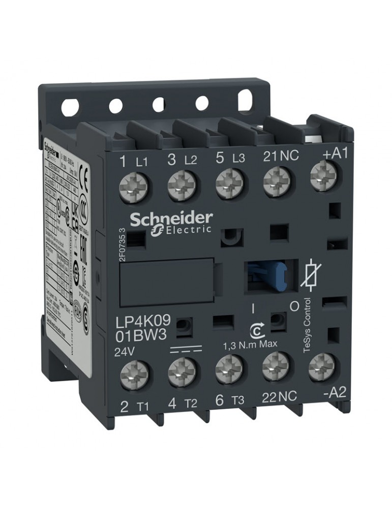 MINI CONTACTOR B/C 9A 24VDC - LP4K0901BW3