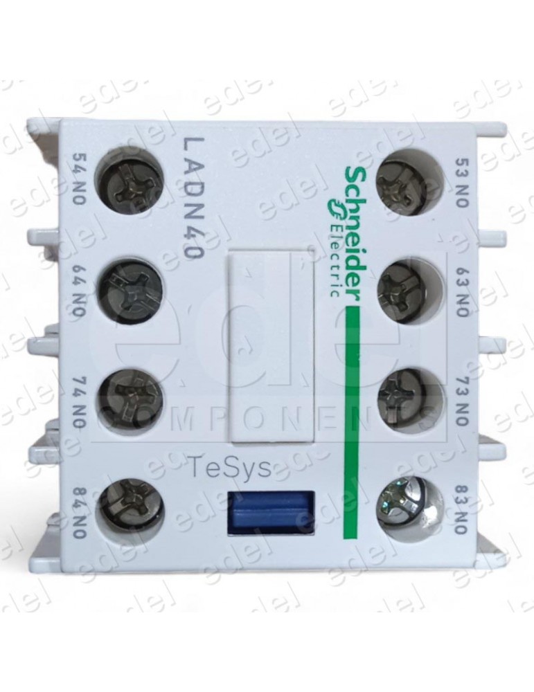 LADN40 BLOQUE AUXILIAR LADN40, 4 NA FRONTAL
