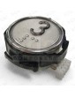PULSADOR SCHAEFER RT 42 CON BRAILLE ROJO 24V INOX IX ( 3 )