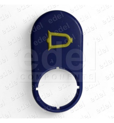 2172CARA48 CARATULA PSP HORIZONTAL AZUL ALARMA