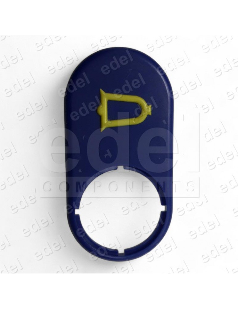 2172CARA48 CARATULA PSP HORIZONTAL AZUL ALARMA