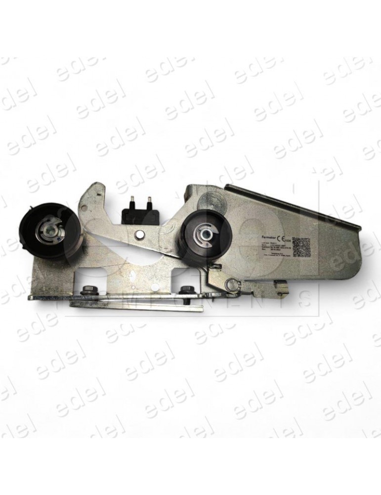 CSP-61PERI000 CONJUNTO SOPORTE Y PLETINA FERMATOR 50/11 SLIM TELESCÓPICA IZQUIERDA ENCLAVAMIENTO SIMPLE 160MM SOPORTE 75MM PIT E