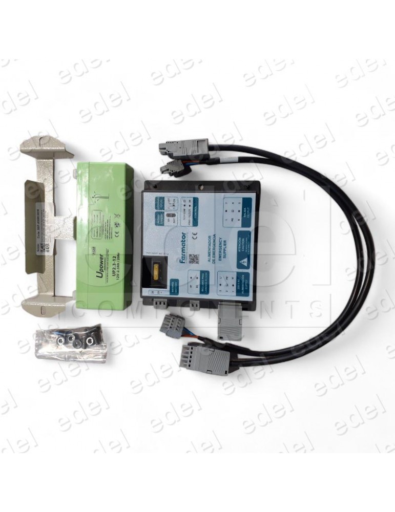 KCI-EPS000N0NFRESCB KIT MÓDULO ELECTRÓNICO + ALIMENTADOR DE EMERGENCIA CON BATERÍA MANO DERECHA ESPAÑOL