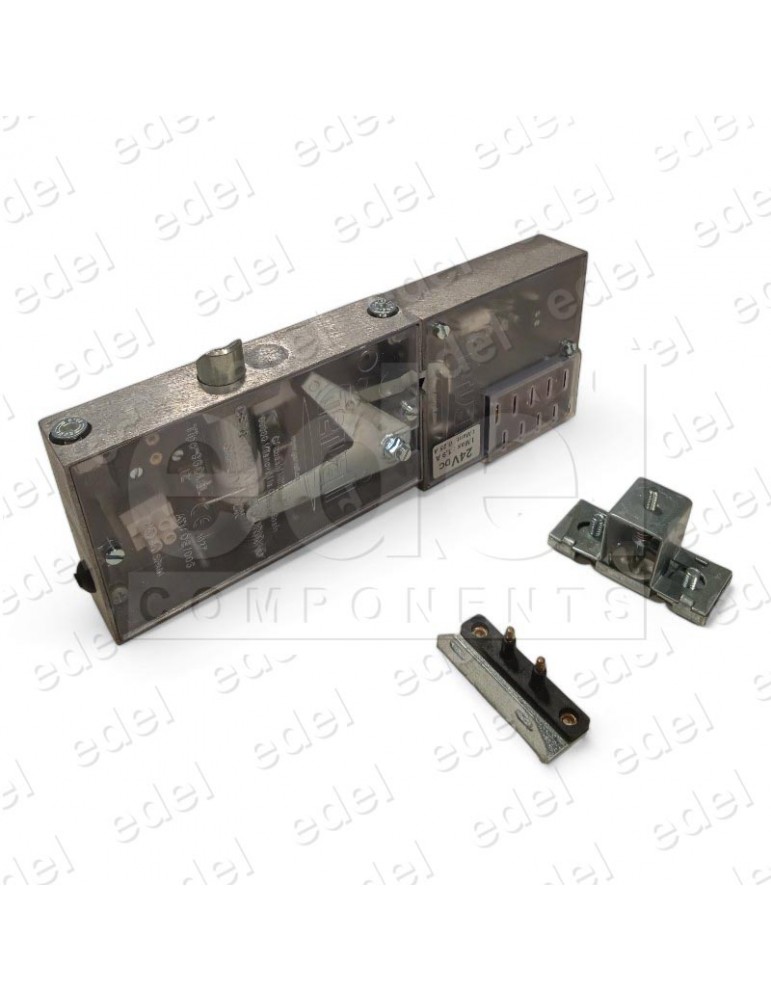 03.096.IZ.EL SAFETY LOCK GERVALL ELECTRIC.  ACTION  CHAMFERED LOCKING PIN W/OUT AUX.CONTACT LEFT HAND