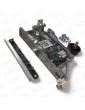 03.103.00F SAFETY LOCK GERVALL FRONT ACT. SLIM FRAME CHAMFERED LOCKING PIN WITH AUX. CONTACT LONG BRIDGE NO HAND