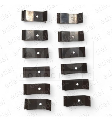 AMI-GM00.S0000 CONJUNTO GRAPA MIRILLA PUERTA SEMIAUTOMATICA FERMATOR GRAN MIRILLA ( 12 UND. )