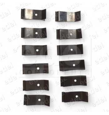 AMI-GM00.S0000 CONJUNTO GRAPA MIRILLA PUERTA SEMIAUTOMATICA FERMATOR GRAN MIRILLA ( 12 UND. )