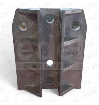ASA0679AL SOPORTE DE ALUMINIO EN ÁNGULO TETONES WSM MACLA