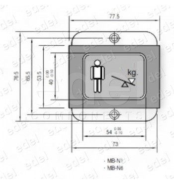 DISPLAY CABINA DINACELL MBN1 CARG COMP Y ZUMB SOBR