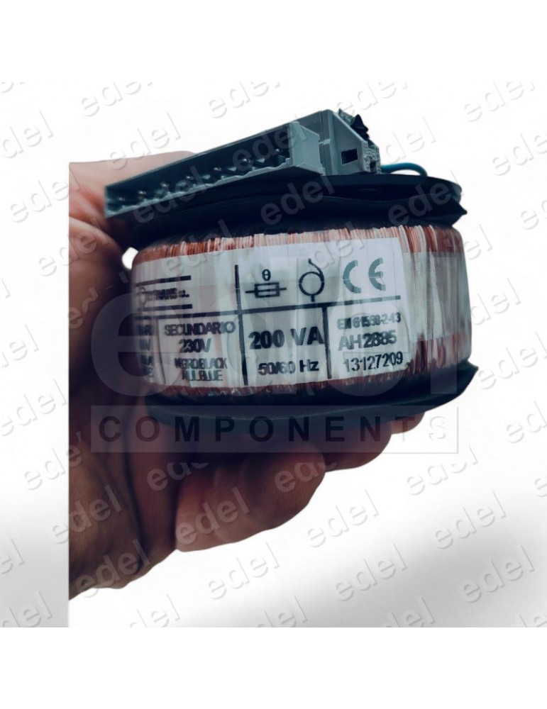 10077551 TRANSFORMADOR FRENO THYSSEN CMC-4 DANAHER 200VA PRIMARIO 160V SECUNDARIO 230V
