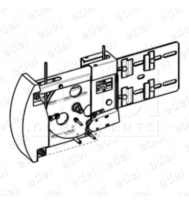 POLEA TENSORA LIMITADOR OTIS D224 T3-T70/9-T4